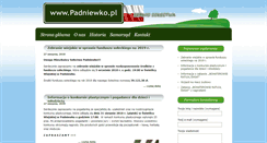 Desktop Screenshot of padniewko.pl