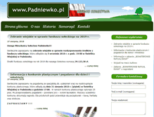 Tablet Screenshot of padniewko.pl